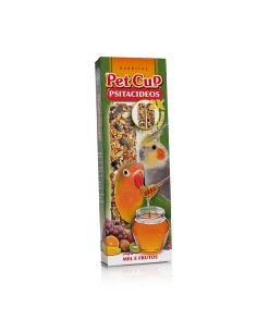 PET CUP BARRITAS PSITACIDOS MIEL - 130 GR 130 GR 2