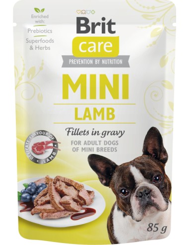 BRIT CARE MINI FILETES DE CORDERO POUCHE PERROS - 85 GR 85 GR - 2