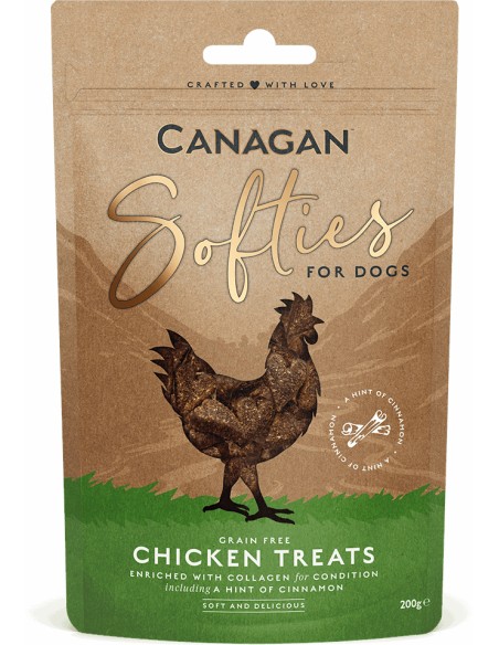 CANAGAN SOFTIES PREMIOS TIERNOS DE POLLO 200 GR 50 GR - 3