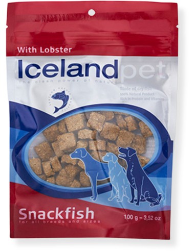 ICELAND PET GOLOSINAS DE PESCADO CON LANGOSTA PARA PERROS - 100 GR 100 GR - 2