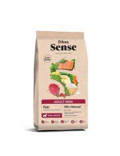 DIBAQ SENSE DOG LOW GRAIN ADULT MINI PESCADO - 2 KG 2 KG - 2