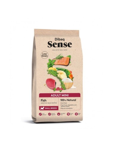 DIBAQ SENSE DOG LOW GRAIN ADULT MINI PESCADO - 2 KG 2 KG - 2