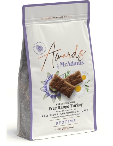 MCADAMS AWARDS PREMIOS DE PAVO CAMPERO ECOLÓGICO CON PASIFLORA Y MIEL - RESTFUL SLEEP - 150 GR 150 GR - 2