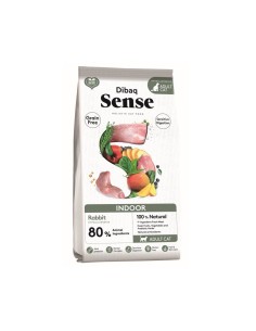 DIBAQ SENSE CAT GRAIN FREE INDOOR CONEJO 1 5 KG 6 KG - 2