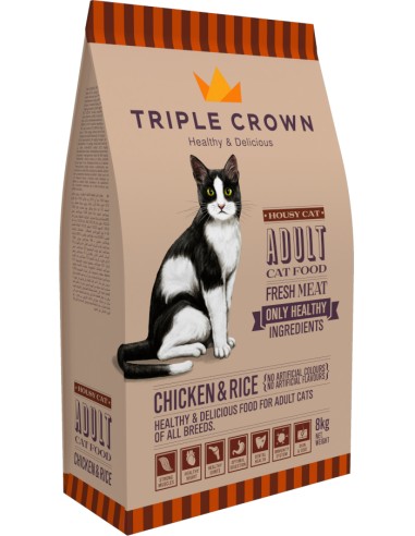 TRIPLE CROWN HOUSY CAT 2 KG 8 KG - 2