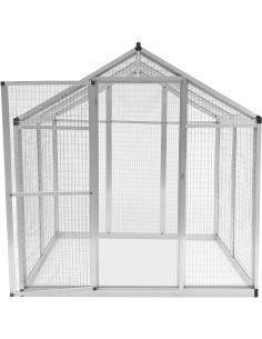 GAUN AVIARIO ALUMINIO - 182 X 178 X 195 CM 182 X 178 X 195 CM - 2 2