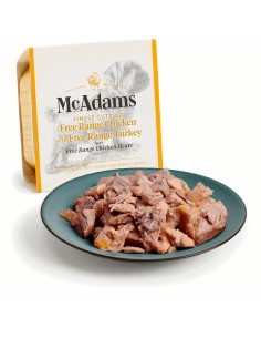 MCADAMS TARRINA DE POLLO CAMPERO CON PAVO CAMPERO Y CORAZÓN DE POLLO PARA PERROS - 150 GR 150 GR - 2