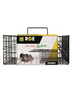 MASSÓ ROE-TRAP JAULA TRAMPA METÁLICA PARA RATAS Y RATONES - 30 X 12,7 X 12,7 CM 30 5 X 12 7 X 12 7 CM - 4