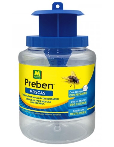 MASSÓ PREBEN TRAMPA PARA MOSCAS CON RECAMBIO - 2