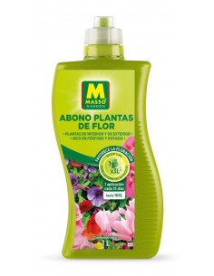 MASSÓ GARDEN ABONO PLANTAS DE FLOR - 1 LITRO 1 LITRO - 2