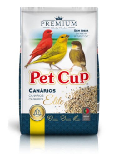 PET CUP MIXTURA CANARIOS ELITE SIN AVENA - 4 KG 4 KG