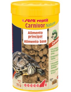 SERA REPTIL PROFESSIONAL CARNIVOR NATURE 250 ML (72 GR) - 2