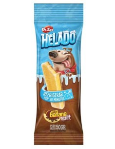 DR. ZOO HELADO PARA PERROS SABOR BANANA SPLIT 