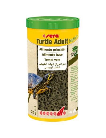 SERA TURTLE ADULT NATURE - 1.000 ML (260 GR) 1.000 ML (260 GR) - 2