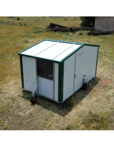 COPELE CORRAL MOVIL PARA GALLINAS (HASTA 110 GALLINAS) 4 4 X 2 5 X 1 8 METROS - 2