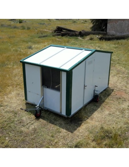 COPELE CORRAL MOVIL PARA GALLINAS (HASTA 110 GALLINAS) 4 4 X 2 5 X 1 8 METROS - 2