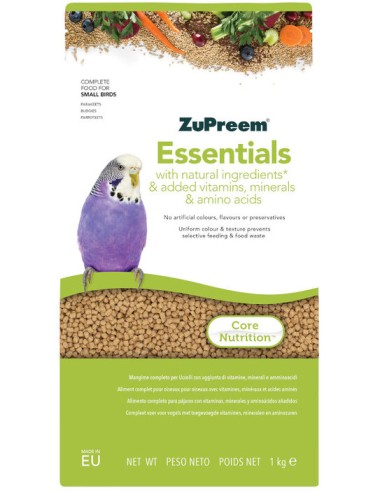 ZUPREEM ESSENTIALS S PARA PERIQUITOS - 1 KG 1 KG - 2