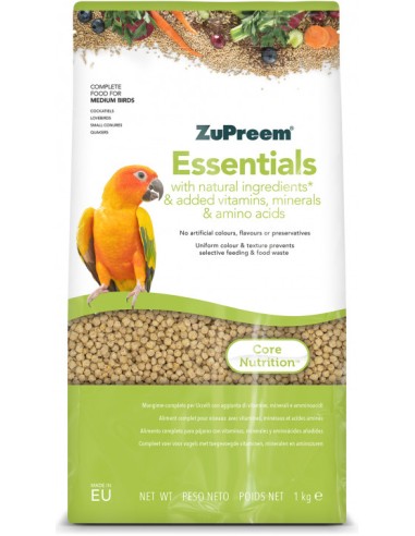 ZUPREEM ESSENTIALS M PARA NINFAS Y AGAPORNIS - 1 KG 1 KG - 2