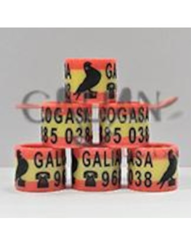 GALIAN COGASA ANILLA PALOMO BANDERA ESPAÑA - 45 UNIDADES