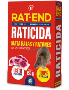 IMPEX EUROPA BRODY BROMADIOLONA CEBO FRESCO RAT-END - 150 GR 150 GR - 2