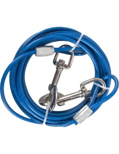 FLAMINGO CABLE ACERO AMARRE AZUL - 5 METROS 5 METROS - 2