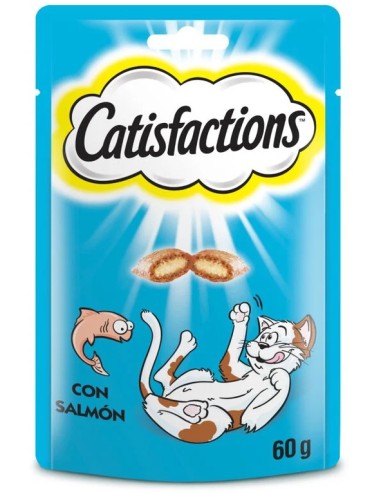 CATISFACTIONS SALMON PREMIOS PARA GATOS - 60 GR 60 GR - 2