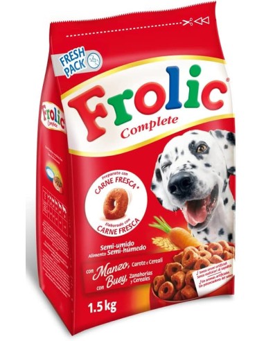 FROLIC COMPLETE CON BUEY, ZANAHORIA Y CEREALES 4 KG 1 5 KG - 2
