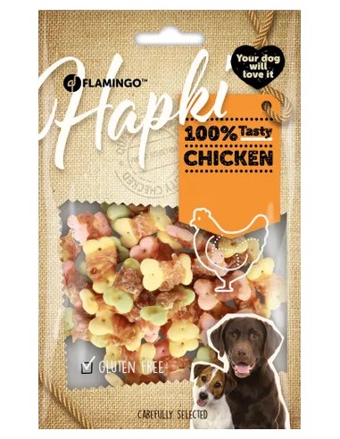 FLAMINGO GOLOSINA HAPKI GALLETA POLLO - 85 GR 85 GR - 2