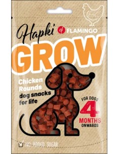 FLAMINGO GOLOSINA HAPKI GROW REDONDAS POLLO - 85 GR 85 GR - 2