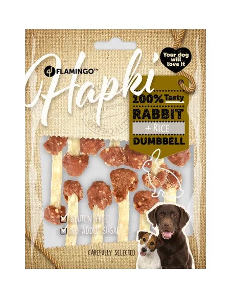 FLAMINGO GOLOSINA HAPKI PESA CONEJO Y ARROZ - 150 GR 150 GR - 2