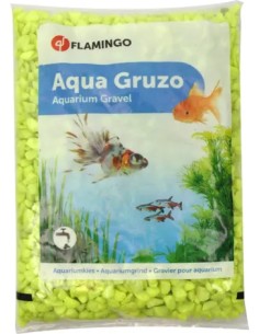 FLAMINGO GRAVA ACUARIOS NEON AMARILLA - 1 KG 1 KG - 2