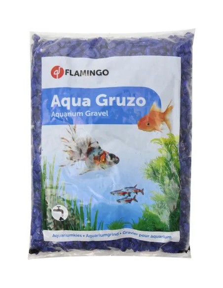 FLAMINGO GRAVA ACUARIOS NEON AZUL OSCURO - 1 KG 1 KG - 2