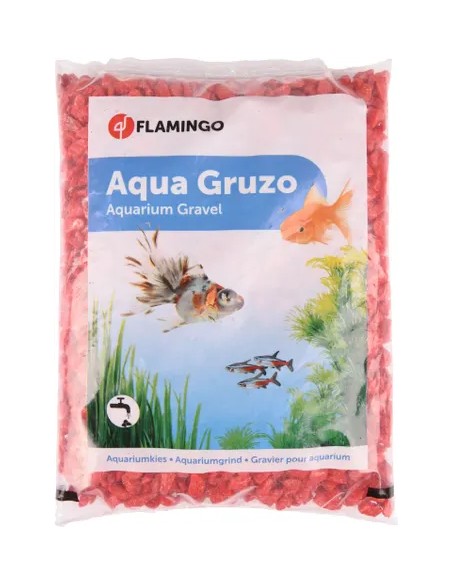 FLAMINGO GRAVA ACUARIOS NEON ROJA - 1 KG 1 KG - 2