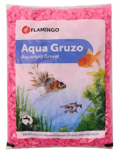 FLAMINGO GRAVA ACUARIOS NEON ROSA - 1 KG 1 KG - 2
