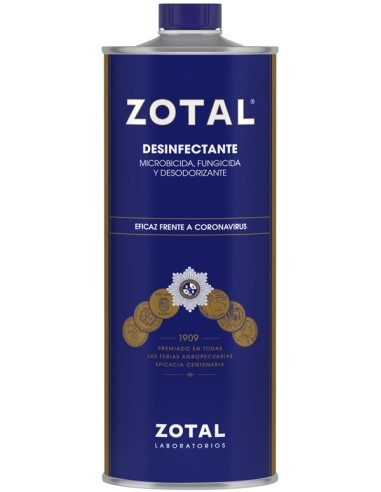 ZOTAL D DESINFECTANTE 1 LITRO 500 ML - 2