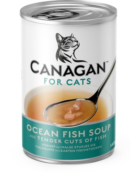 CANAGAN SOPA DE PESCADO OCEÁNICO PARA GATOS - 140 GR 140 GR - 2