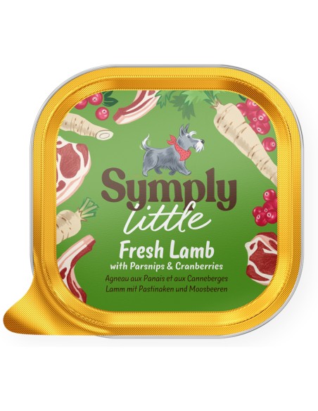 SYMPLY LITTLE PATÉ CORDERO FRESCO PARA PERROS DE RAZA PEQUEÑA - 100 GR 100 GR - 2