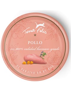 TERRA FELIS GRAIN FREE LATA DE POLLO - 80 GR 80 GR - 2
