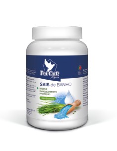 PET CUP SALES DE BAÑO CON CITRONELA PARA PALOMOS - 1 KG 1 KG