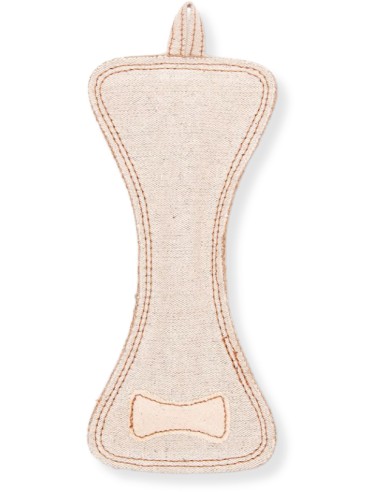 GREEN ELK CANVAS BUDDIES HUESO JUGUETE PARA PERROS