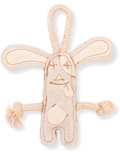 GREEN ELK CANVAS BUDDIES PERRO Y CUERDA JUGUETE PARA PERROS