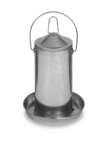 GAUN BEBEDERO CHAPA AVES 4 LITROS - 2