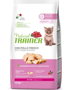 NATURAL TRAINER CAT KITTEN POLLO - 1,5 KG 1 5 KG