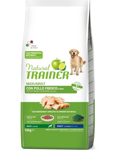 NATURAL TRAINER DOG ADULT POLLO PARA PERROS MAXI - 12 KG 12 KG