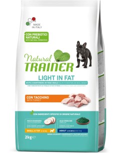 NATURAL TRAINER DOG LIGHT IN FAT PARA PERROS PEQUEÑOS Y TOY -2 KG 2 KG