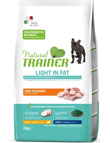 NATURAL TRAINER DOG LIGHT IN FAT PARA PERROS PEQUEÑOS Y TOY -2 KG 2 KG