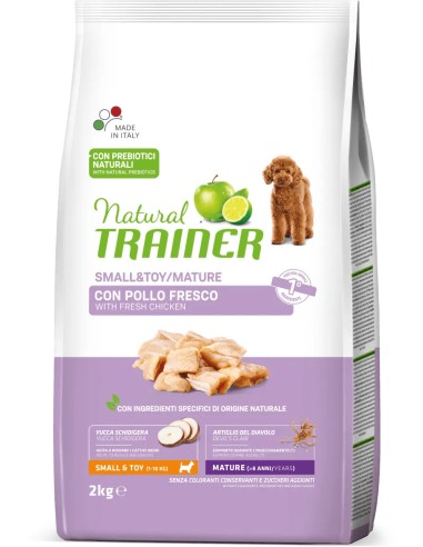 NATURAL TRAINER DOG MATURE PARA PERROS PEQUEÑOS Y TOY - 2 KG 2 KG
