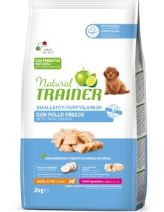 NATURAL TRAINER DOG PUPPY POLLO PARA CACHORROS PEQUEÑOS Y TOY - 2 KG 2 KG