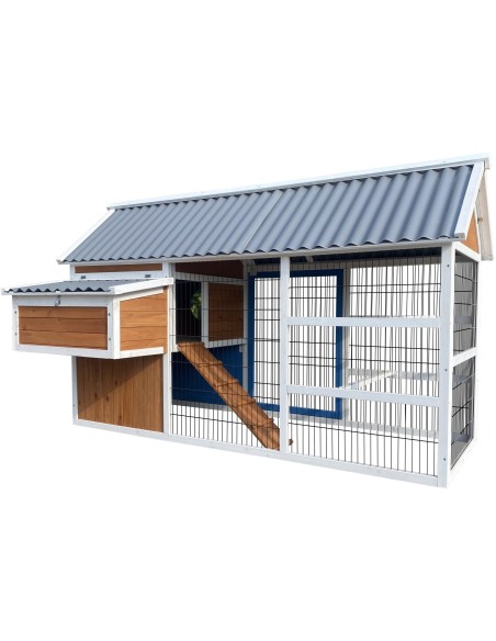 GAUN CASETA AVES MODELO VIENA - 200 X 80 X 120 CM 200 X 80 X 120 CM - 2