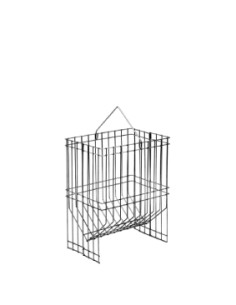 GAUN CESTA FORRAJERA AVES GALVANIZADA 26 X 18 5 X 34 3 CM - 2